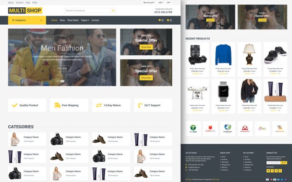 MultiShop – ონლაინ მაღაზია