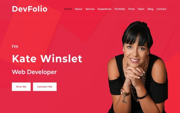 DevFolio – დეველოპერის პორტფოლიო