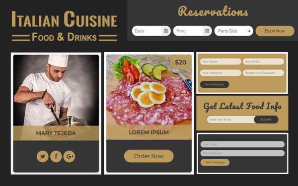 Italian Cuisine – იტალიური სამზარეულო